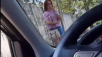 I Got Turned On By A Sexy Girl At The Bus Stop And Had To Pee