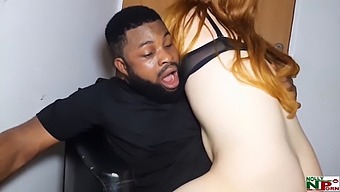 African American Stud Gives White Beauty A Doggy Style Ride